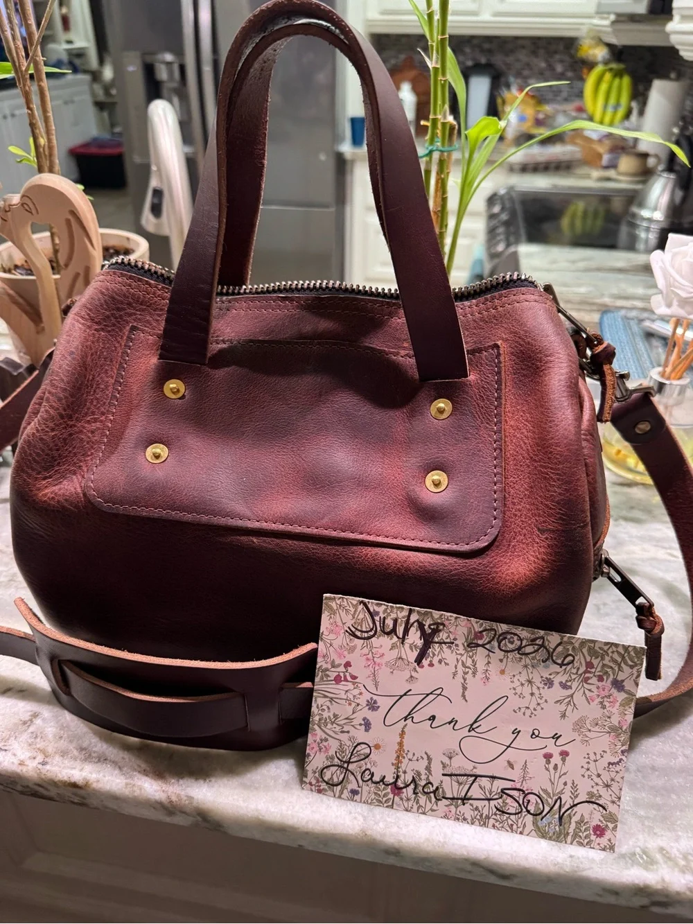 Go Forth Goods Flo in Dark Saddle
